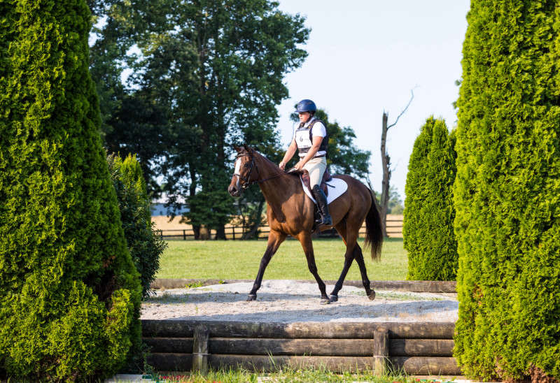 Horse and Rider cross country photograph